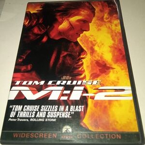 Mission: Impossible 2 DVD - Black and Red Cover